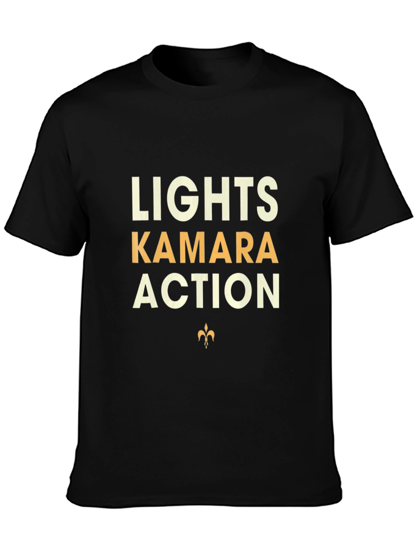 Lights Kamara Action Black T-Shirt