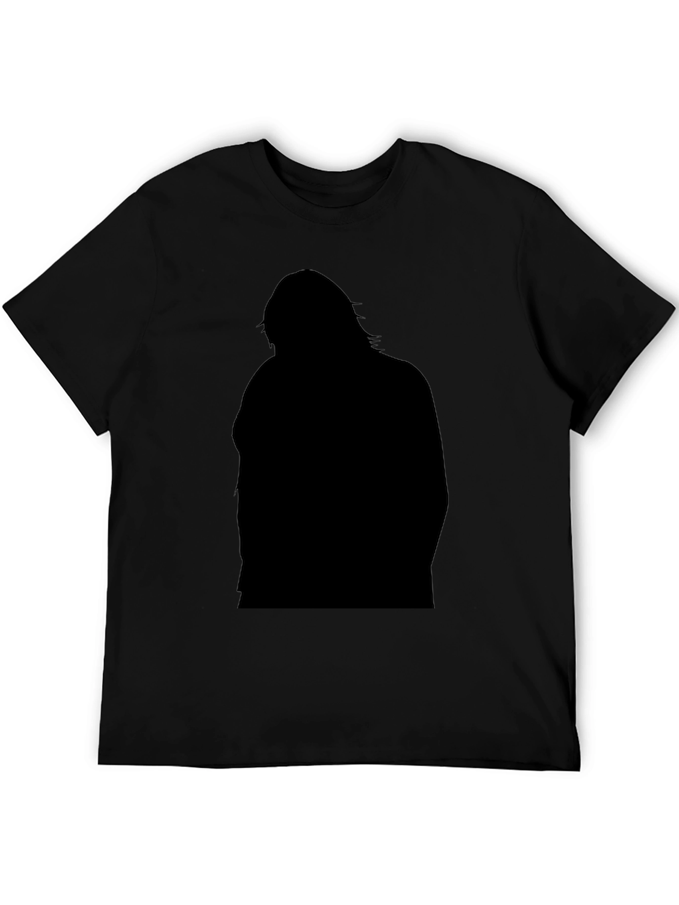Silhouette Graphic Black T-Shirt