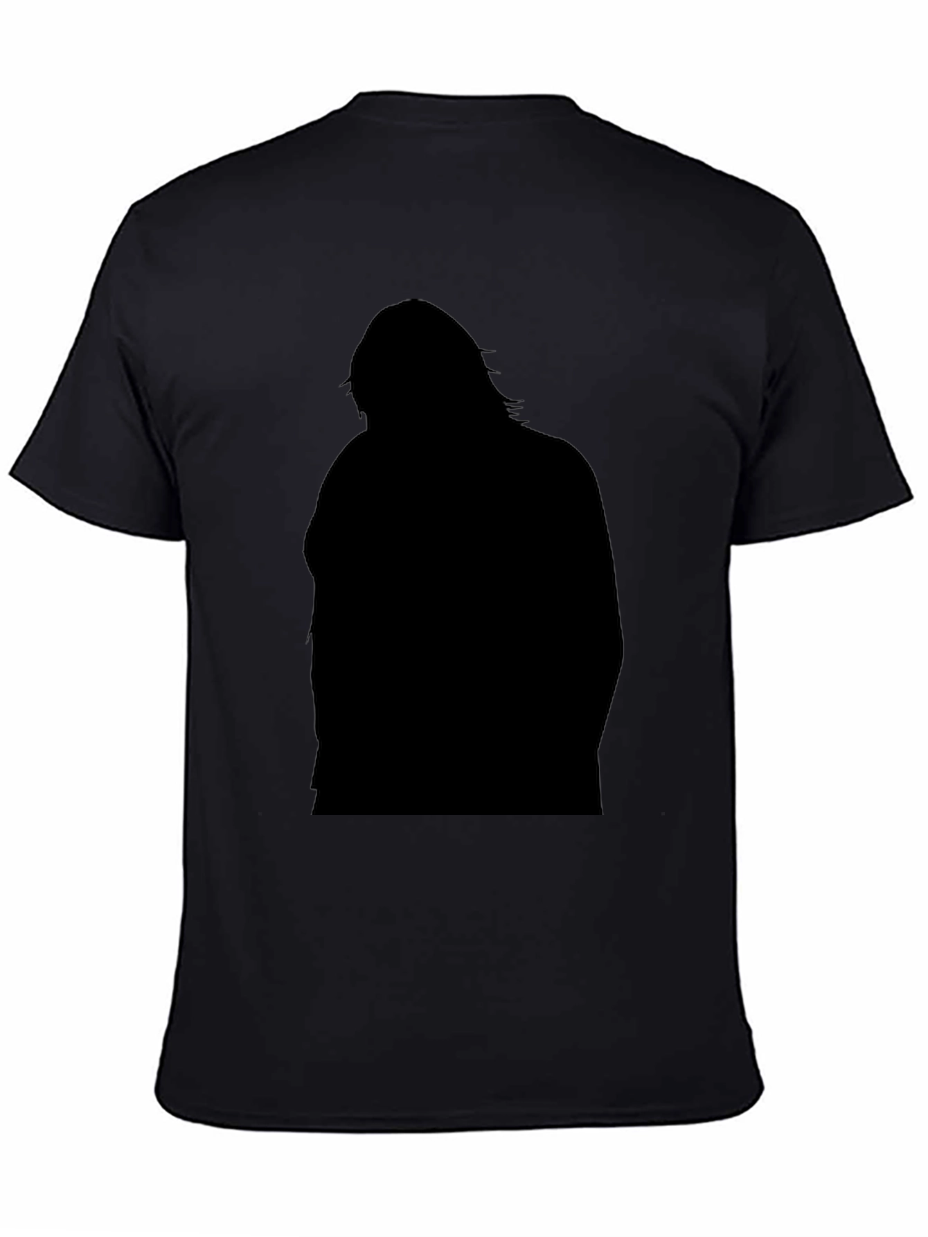 Silhouette Graphic Black T-Shirt