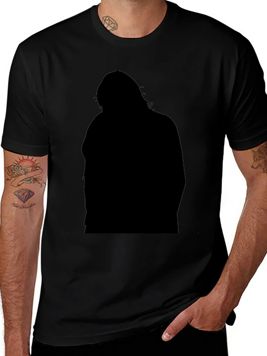 Silhouette Graphic Black T-Shirt